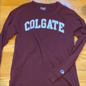 Colgate Champion Long Sleeve T Shirt